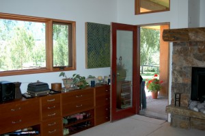 Master Bedroom view toward private Patio