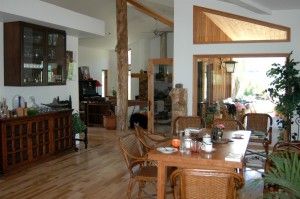 View through Dining Room toward Living Room